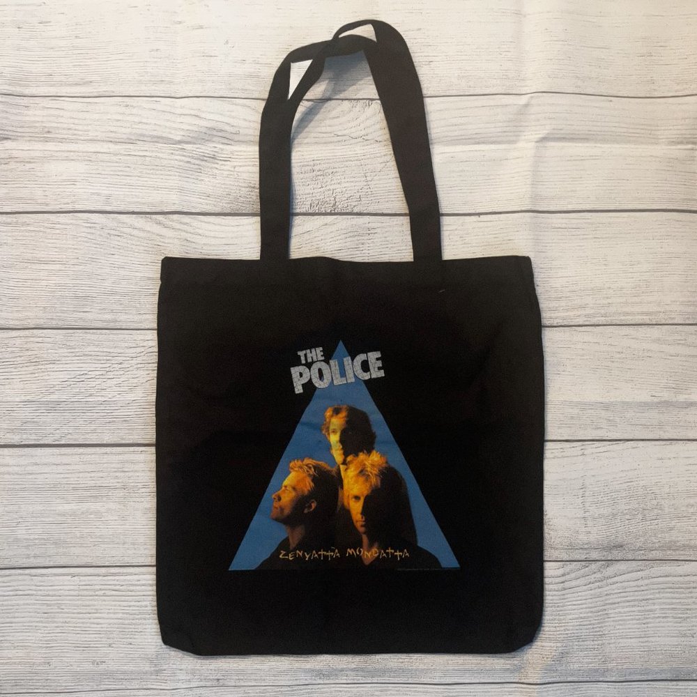 THE POLICE Zenyatta Mondatta 2007 Reunion Tour Tote Bag NEVER USED.